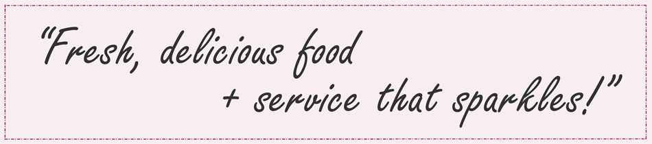 Fresh, delicious food + service that sparkles - SydneysBestWeddingCaterer.com.au